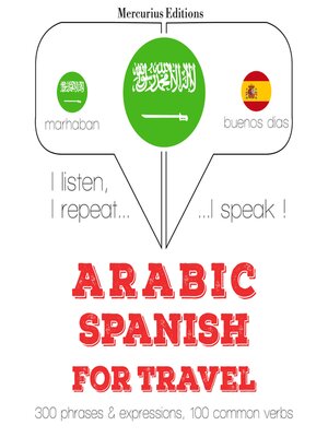 cover image of الكلمات السفر والعبارات باللغة الاسبانية